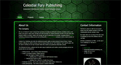 Desktop Screenshot of celestialfurypublishing.com